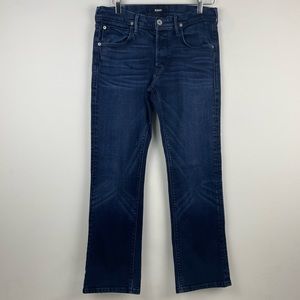 Hudson Clifton 5 Pocket Blue Boot Cut Jeans Size 32
